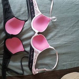 Two 34AA Victoria's Secret bras